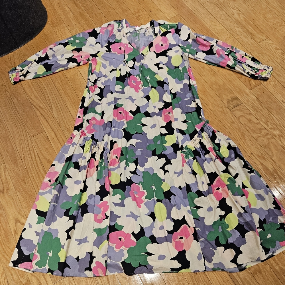 H&M floral maxi dress